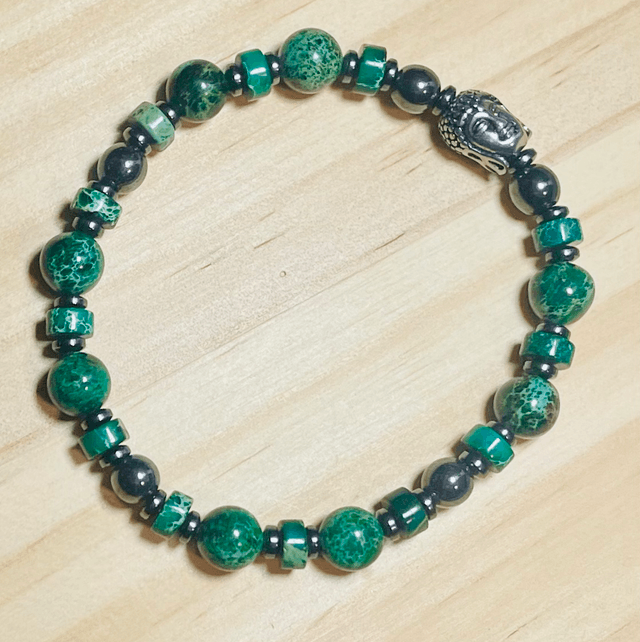 ANTI - FATIGUE, Jaspe Impérial Vert