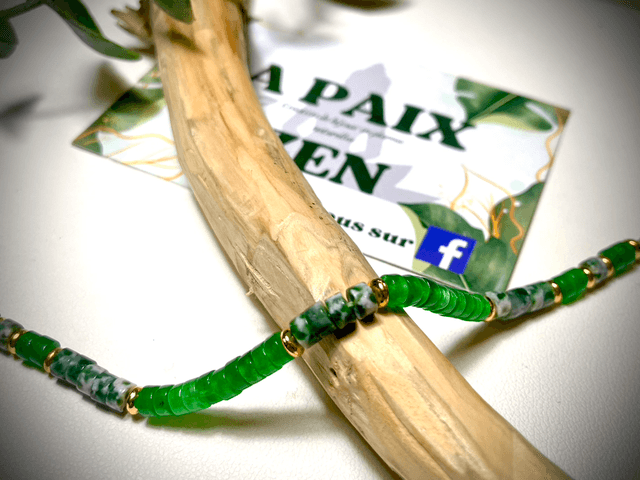 Bracelet Sunny Jade et Agate Arbre 