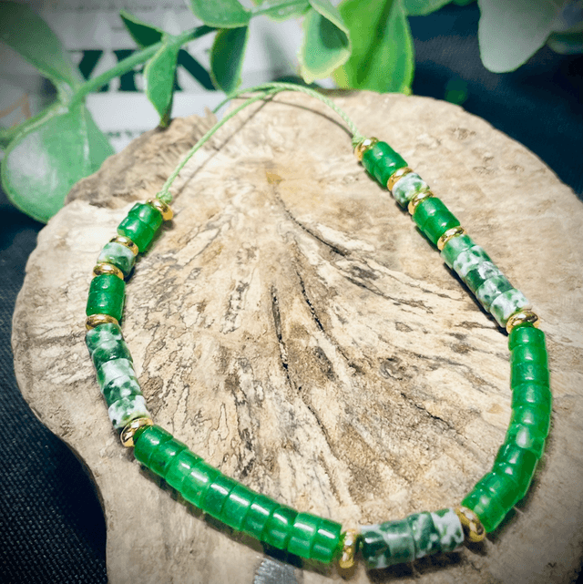 Bracelet Sunny Jade et Agate Arbre 