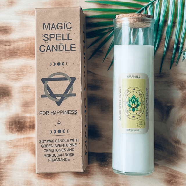Bougie d’Intention BONHEUR 
