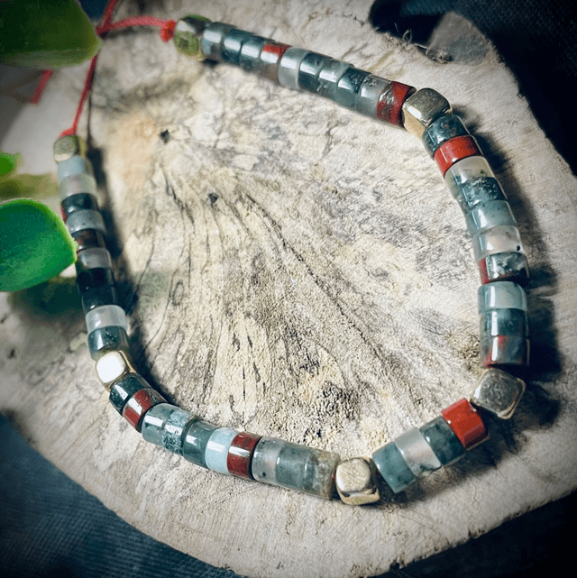 Bracelet Sunny Agate Indienne 