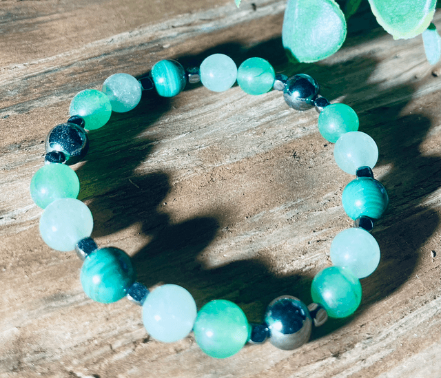FIBROMYALGIE Malachite-Aventurine-Hématite