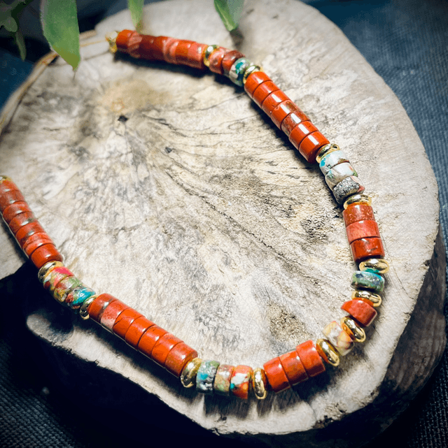 Bracelet Sunny Jaspe Rouge